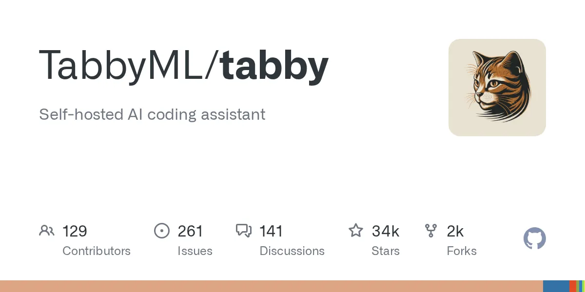 TabbyML/tabby preview image