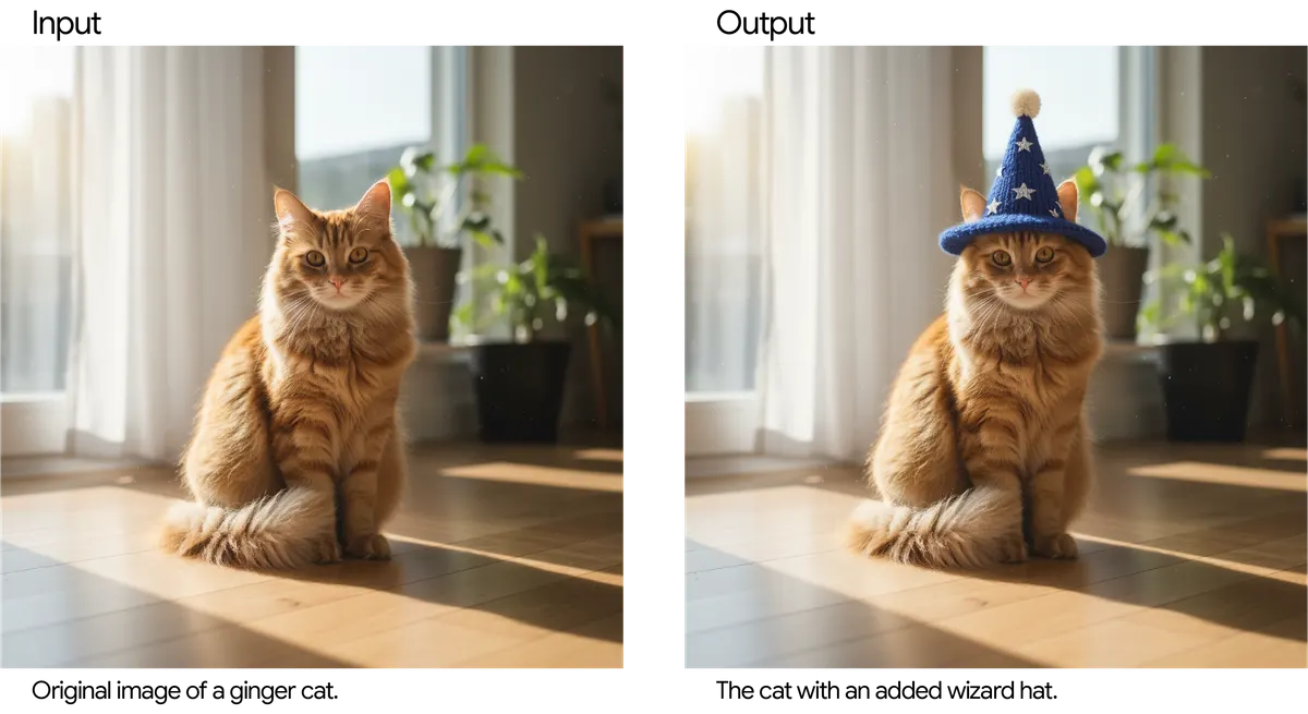 Gemini Image Edit: Add an Element — example image