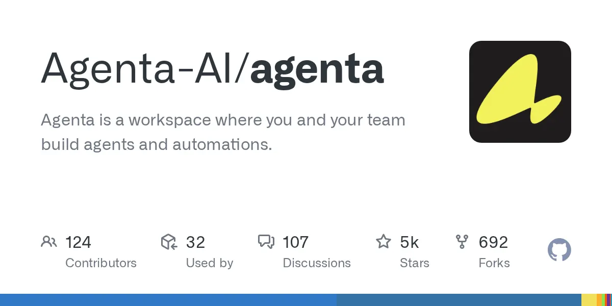 Agenta-AI/agenta preview image