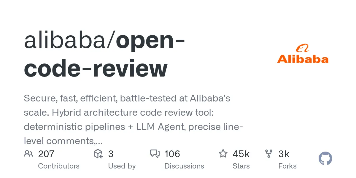 alibaba/open-code-review preview image