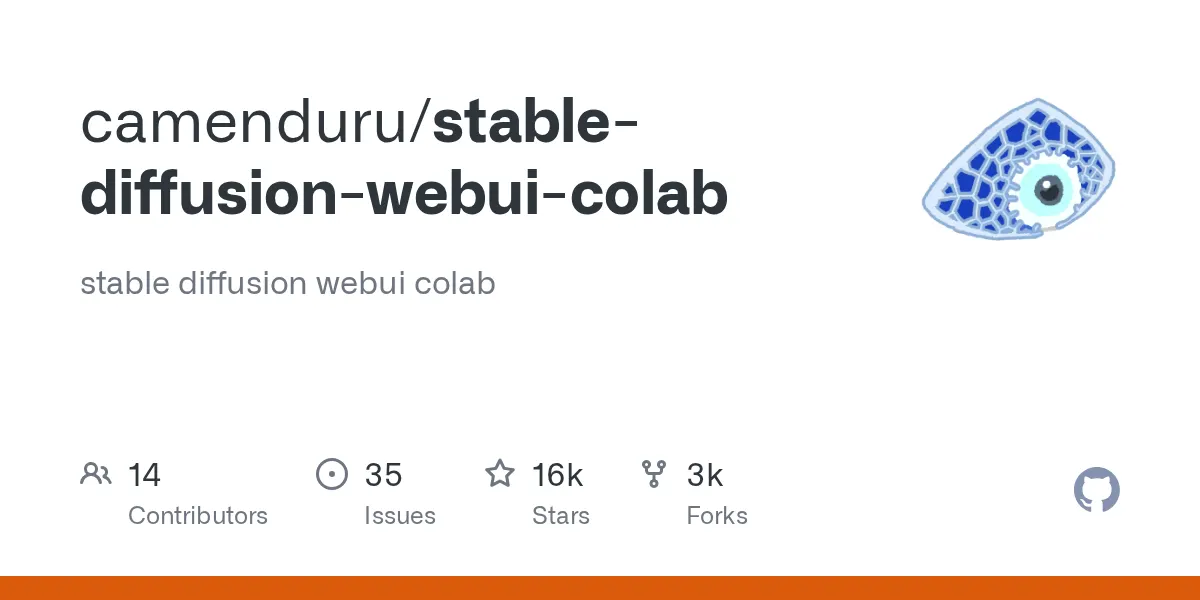 camenduru/stable-diffusion-webui-colab preview image