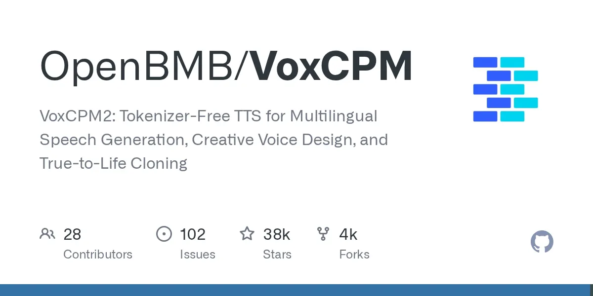 OpenBMB/VoxCPM preview image