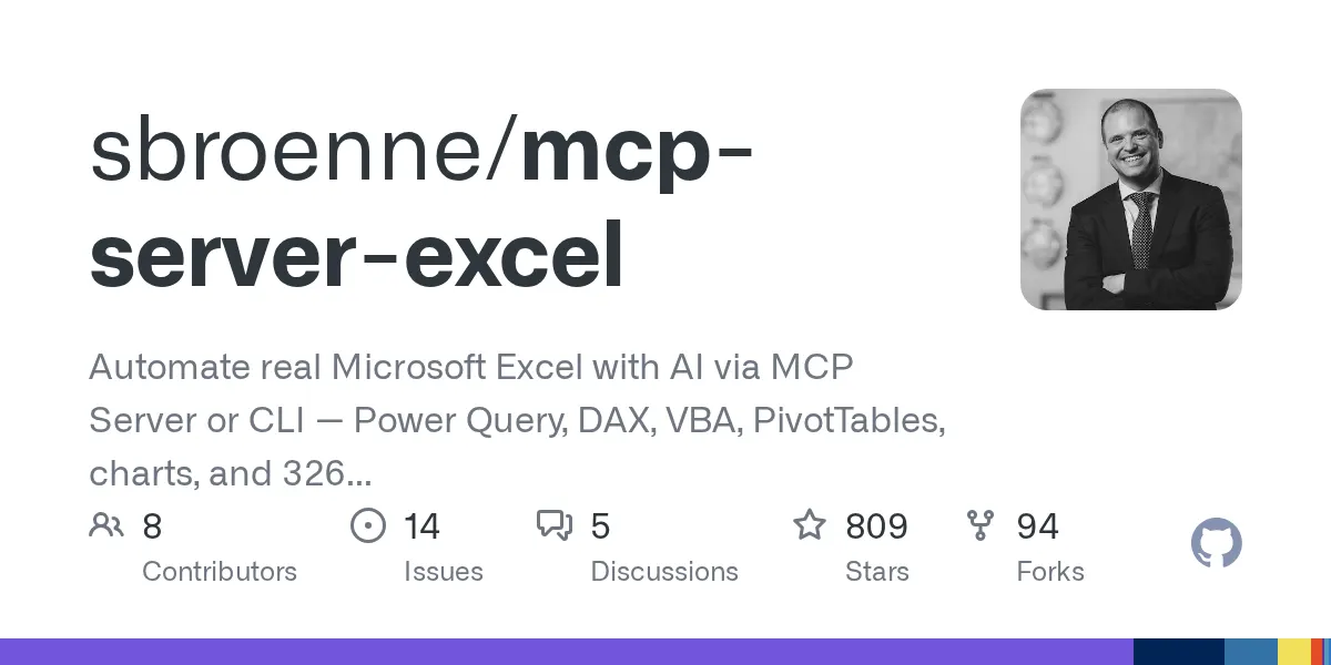 sbroenne/mcp-server-excel preview image