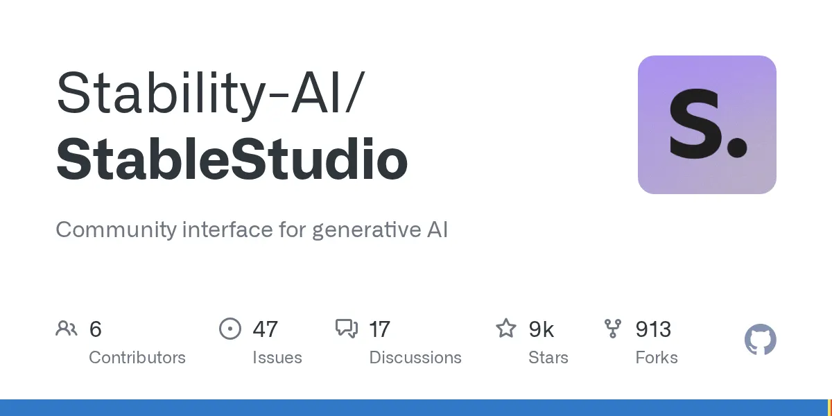 Stability-AI/StableStudio preview image